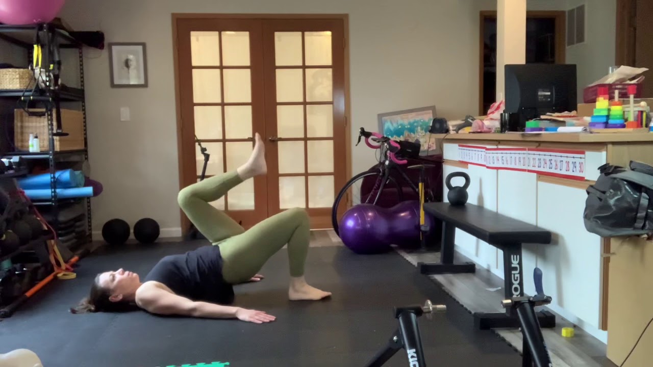 Youporn2019 - 4 Glute Bridge Progressions for Postpartum Workouts