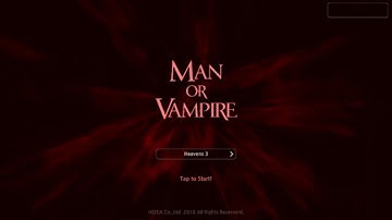 Man or Vampire: Walk through Ep. 1