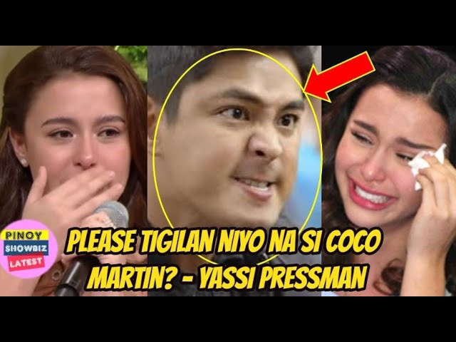 YASSI PRESSMAN ININTINDI NALANG Din SI COCO MARTIN? BUONG PAHAYAG NI YASSI  PANOORIN! - YouTube
