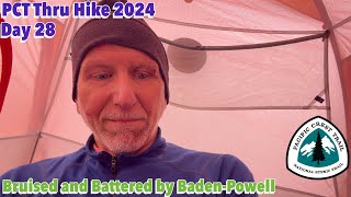 Day 28 | Bruised and Battered by BadenPowell Approach | Pacific Crest Trail 2024 ThruHike