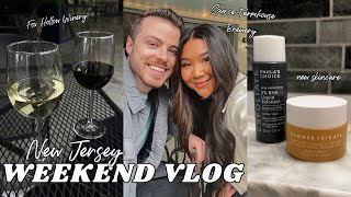 VLOG: visiting an NJ winery and brewery, sephora skincare haul, chatty vlog
