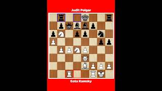 Gata Kamsky vs Judit Polgar √ Melody Amber Active Monte Carlo Monaco, 1996.