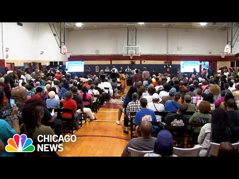 Chicago migrants: Chicago residents sound off against plan to house migrants at Amundsen Park