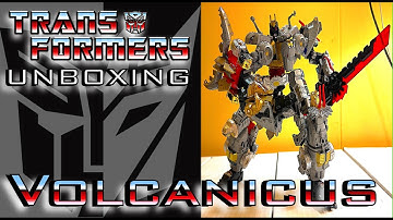 TRANSFORMERS - [ VOLCANICUS - DINOBOTS - BPF ] - Unboxing / Transformation / Review