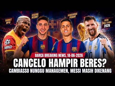 BARA138 x dewapoker - 🔵🔴UPDATE BARCA TERBARU! Cancelo Sepakat, Cambiasso Menunggu & 3 Pengganti Alvarez Terungkap🔴
