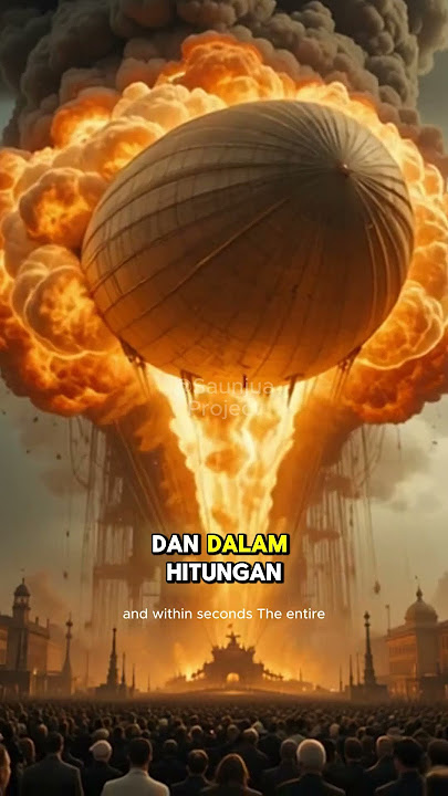 Tragedi Hindenburg Balon Megah Ini Meledak LANGSUNG ! #Hindenburg #TragediViral #Zeppelin1937