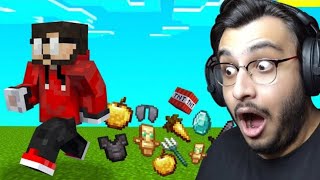 MINECRAFT BUT WALKING IS EXTREMELY OP | RAWKNEE