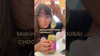 One of my favorite desserts now! 🍫💚 #dubaichocolate #dubaichocolatespread #shorts #dessertreview