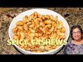 Spicy Cashews Recipe | How to make Spicy Cashews | Recipe for Spicy Cashew nuts