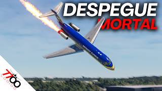 Se ESTRELLÓ Segundos después del DESPEGUE | Vuelo 105 de Midwest Express