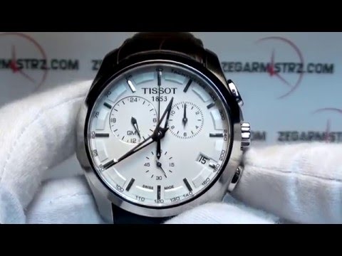 Tissot Couturier Chronograph GMT   T035.439.16.031.00   www.zegarmistrz.com