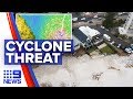 Flash floods, dangerous surf as Cyclone Uesi approaches | Nine News Australia