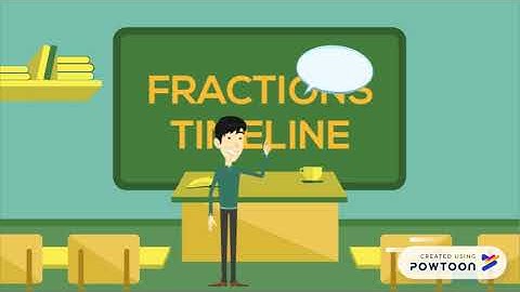 Fractions Timeline