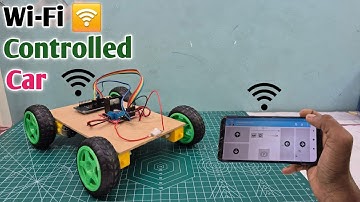 How to Make Wi-Fi Controlled Car Using ESP8266 | DIY Smart Robot Car at Home | Technical Yt
