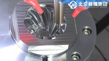 Helical Gear 5 Axis Machining Video