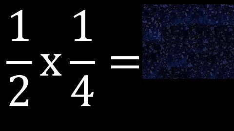 1/2 times 1/4 . multiplication of fractions . 1/2 x 1/4