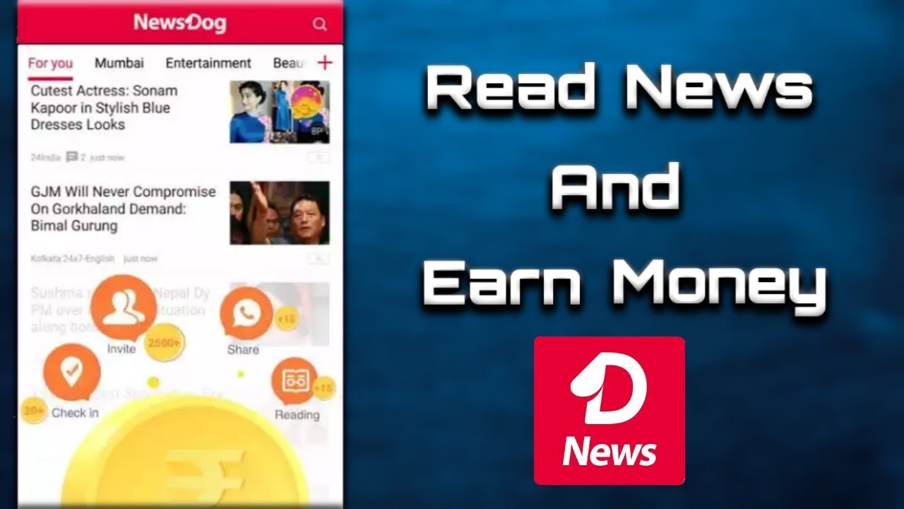 Read News And Earn Money YouTube