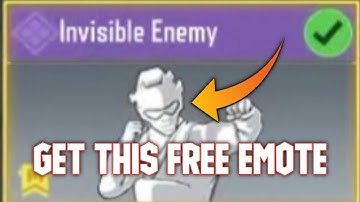 HOW TO GET FREE EMOTE INVISIBLE ENEMY GARENA SEASON 1 NEW ORDER CALL OF DUTY MOBILE COD MOBILE CODM