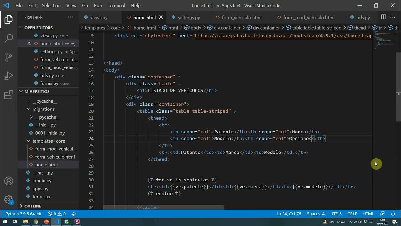 Modificar Datos en Django (Mantenedor, CRUD) - YouTube