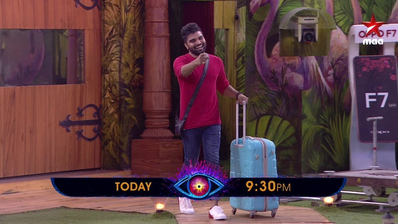 Pradeep Machiraju makes a Grand Entry to the Bigg House 😉  #BiggBossTelugu2 Today at 9:30 PM