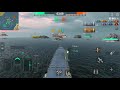 World Of Warship Blitz Hakuryu gameplay (Bot Match)