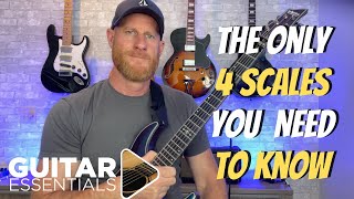 The Only 4 Scales You Need to Know | Guitar Lesson