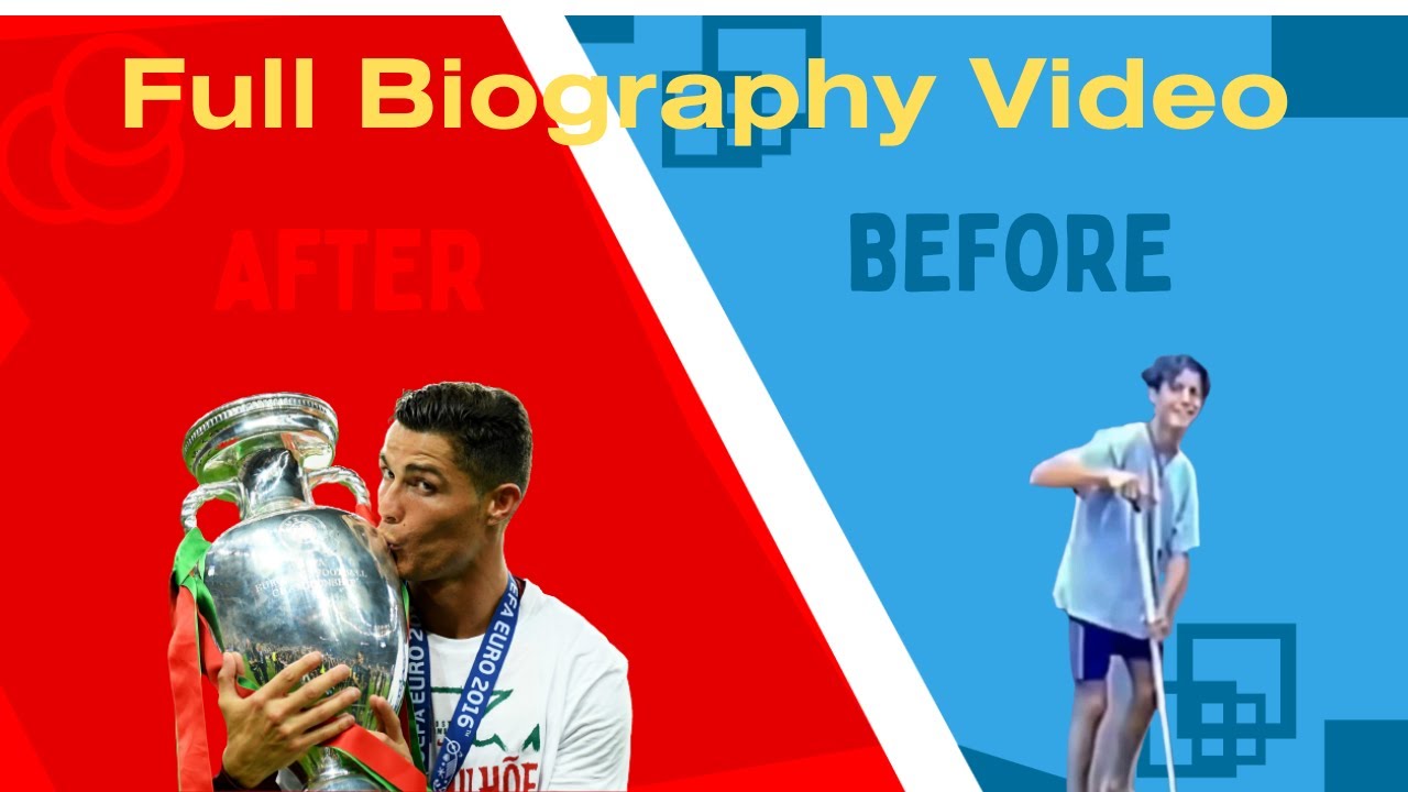 Cristiano ronaldo biography video @Cristiano