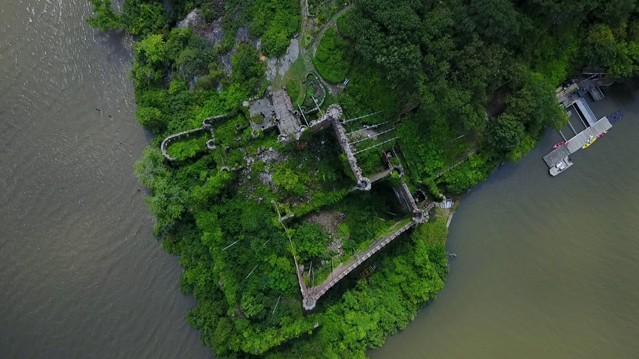 Drone Flight Over Bannerman S Castle Ny Youtube