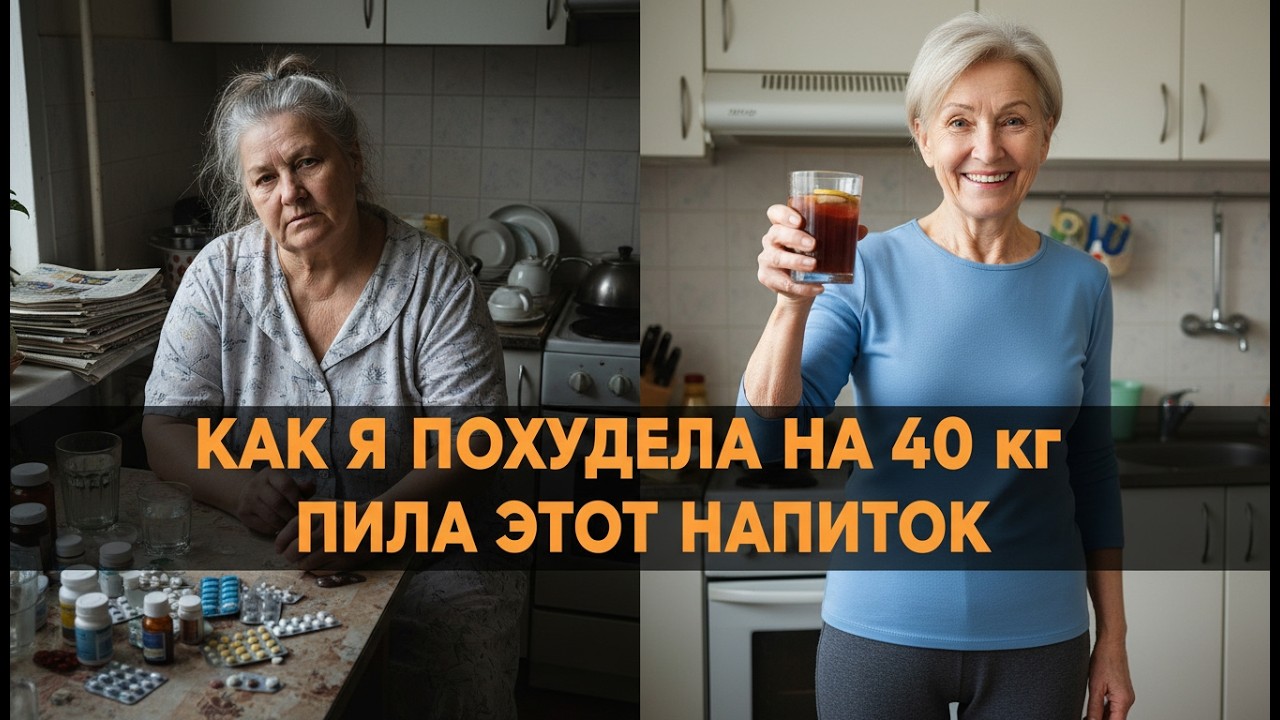 КАК похудеть после 50 без диет и лекарств: натуральный напиток мощнее Ozempic!