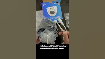Unboxing: Uniview 2MP Turret Network Camera – ColorHunter, Wise-ISP