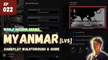 BAD 2 BAD  Apocalypse Ep 022 : World Mission Gameplay & Guide: Myanmar.【Johnathan Gaming】