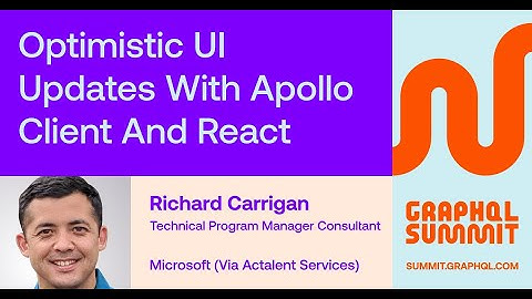 Optimistic UI updates with Apollo Client and React - Richard Carrigan
