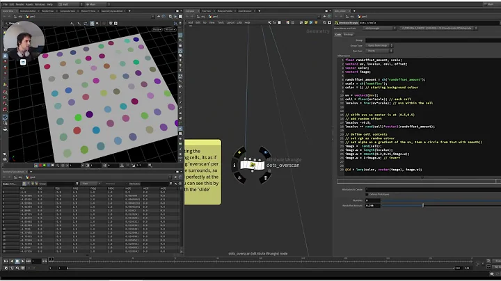 random dots tutorial