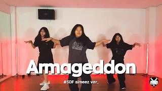 [닉스댄스] #SDF Aespa - Armageddon 시미즈 simeez ver. | 중등 KPOP DANCE COVERㅣ사라-T | 부산덕천댄스학원