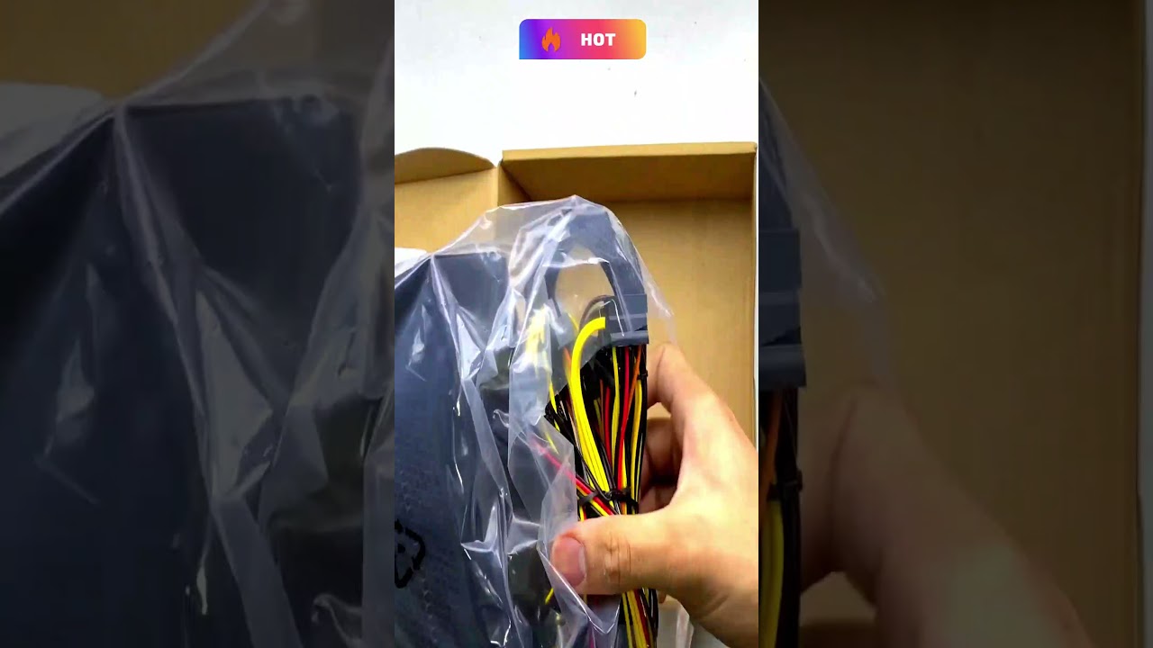 Unboxing PC power Supply 600W Cooler Master 