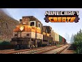 Making a freight train with create mod   minecraft tutorial