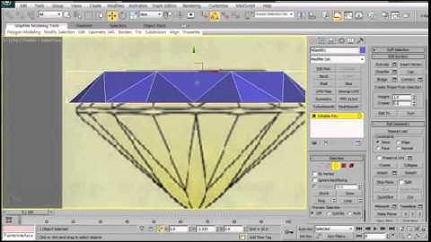 3ds max Tutorial: Diamond modeling 0539 290 13 13 | bitirme tezi