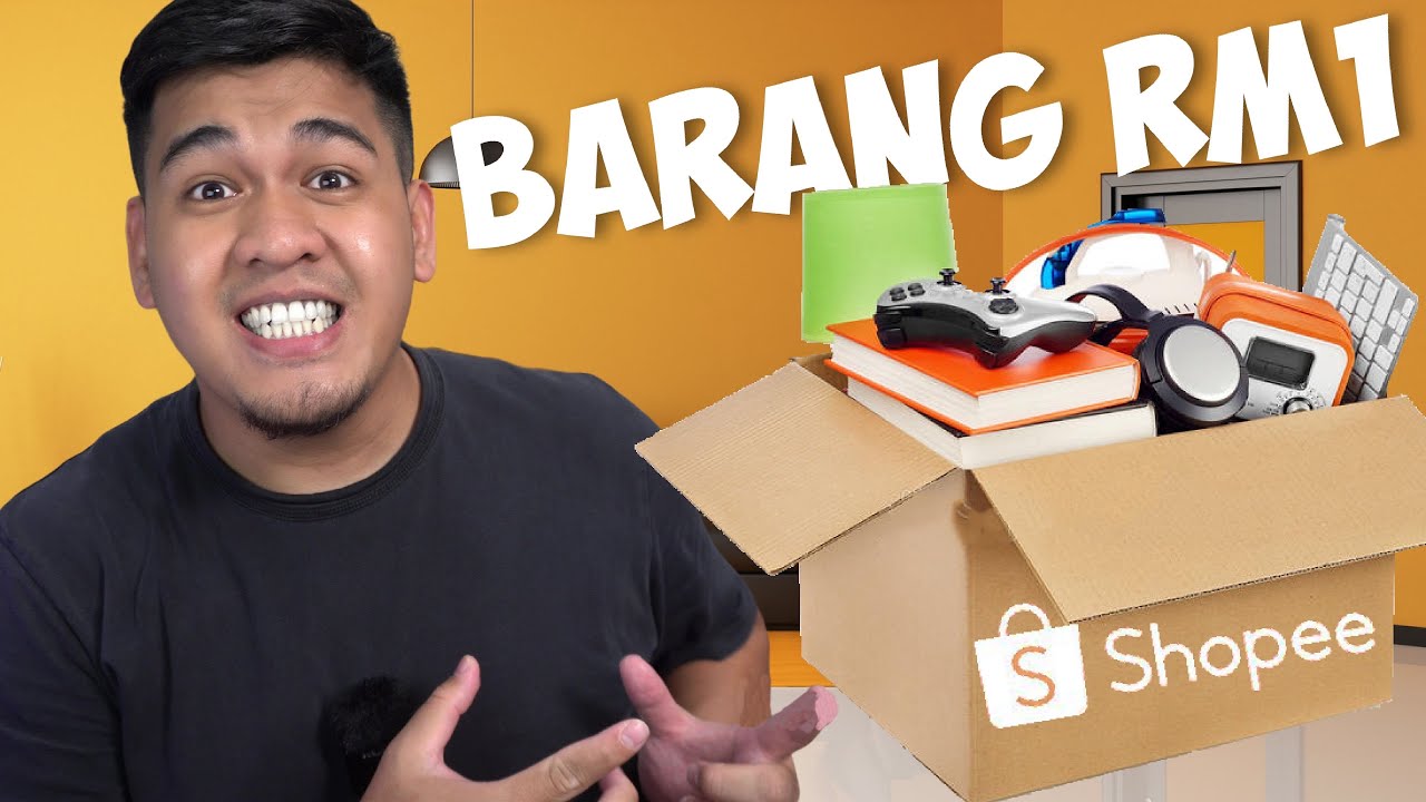 AKU BELI SEMUA BARANG RM1 DI SHOPEE !!!