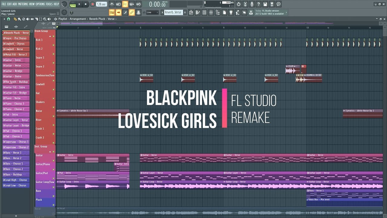 BLACKPINK - Lovesick Girls | Instrumental