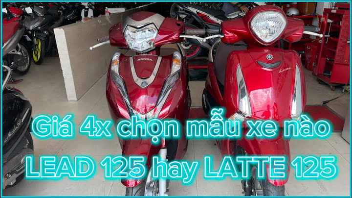 So sánh honda lead và yamaha latte