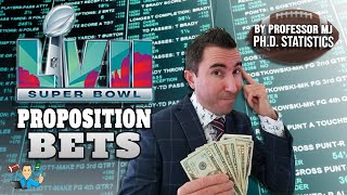 SUPER BOWL PROP BETS (54-23 RECORD PAST 3 YEARS!!!) FREE PICKS BY STATS PROFESSOR!