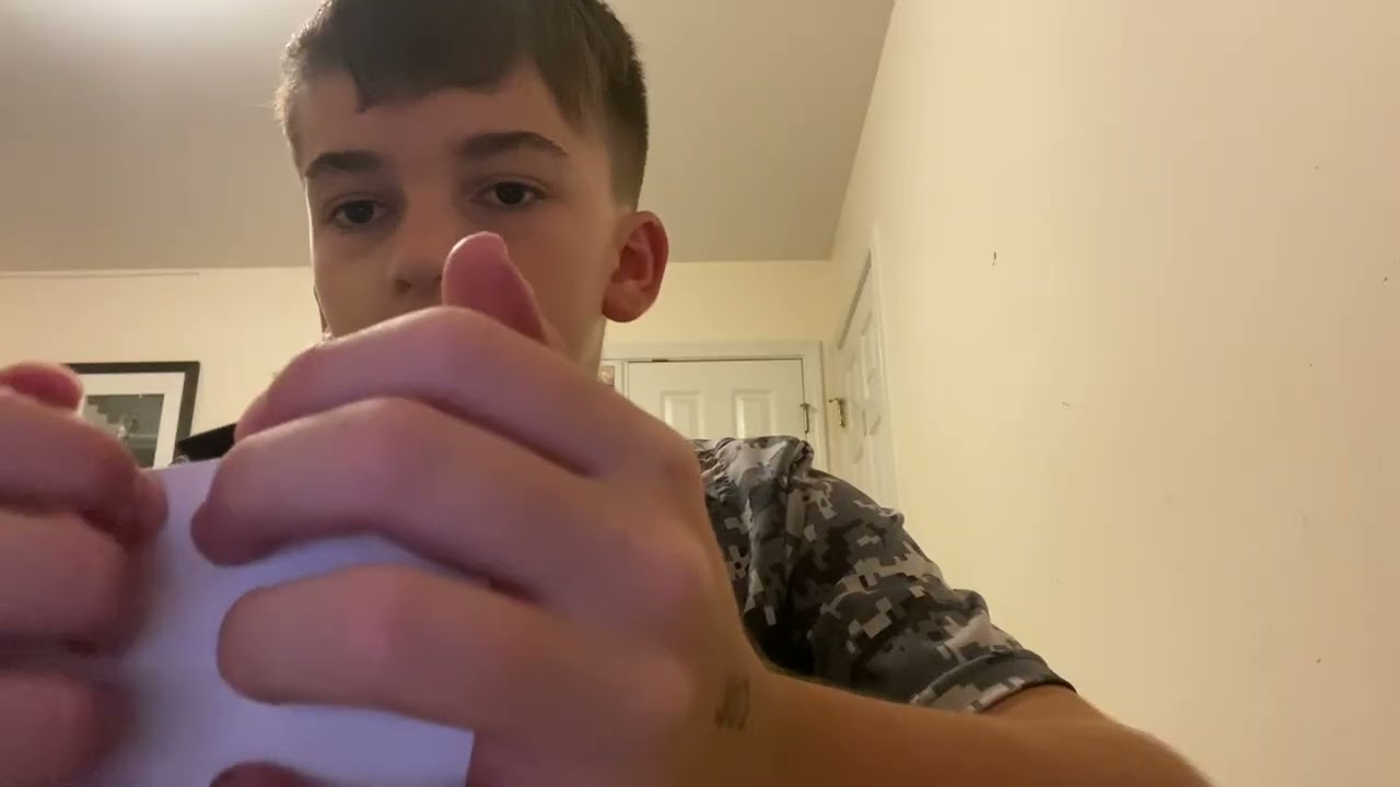 ASMR with cup paper egg carton box