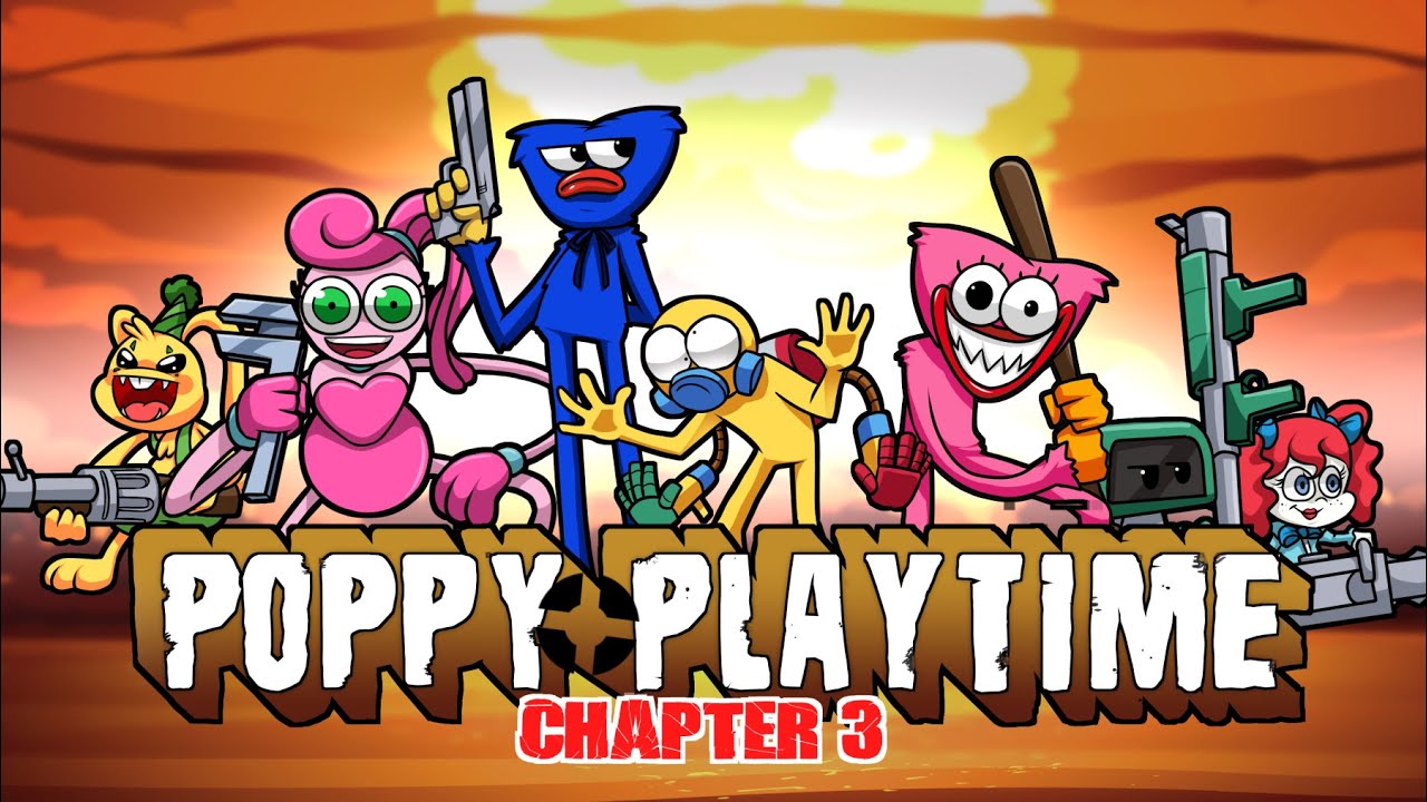 Poppy Playtime Chapter 3 - Full Trailer - Animation Parody 