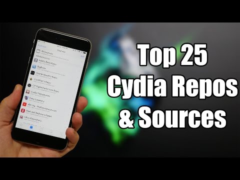 iOS 8.3 탈옥 조정을위한 Top 25 Cydia Repos