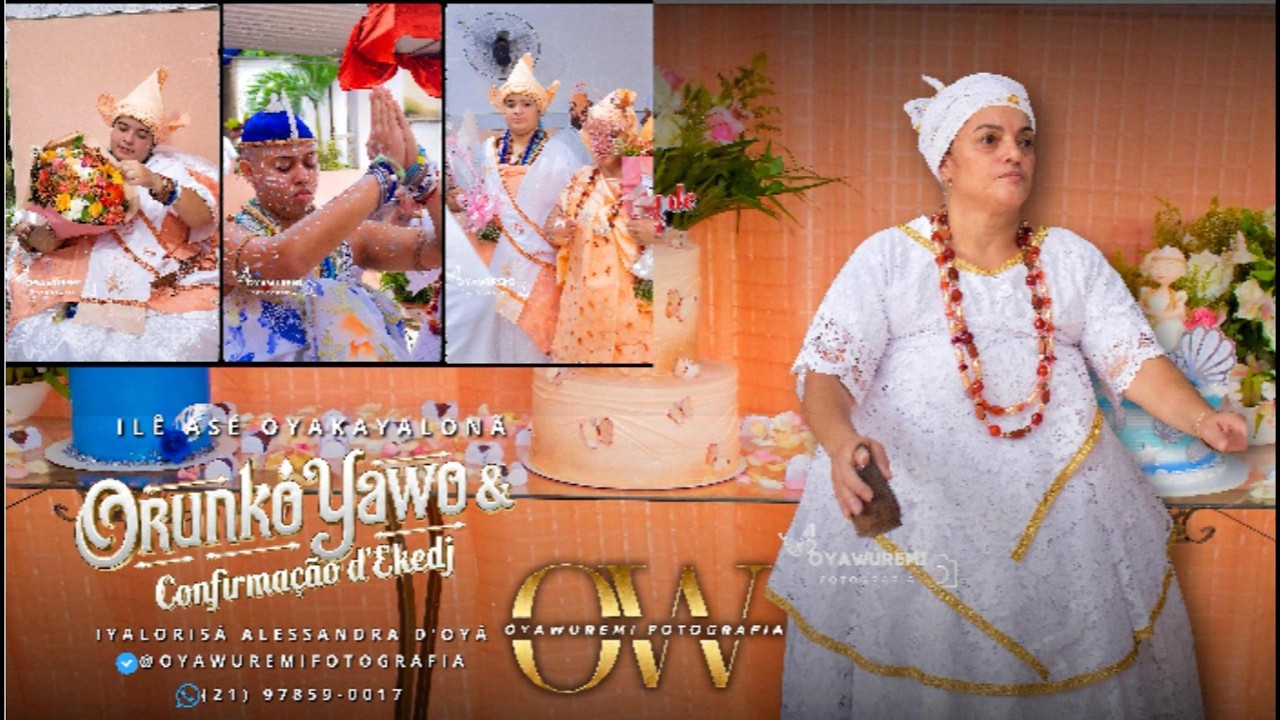 Ilê Asé Oyakayolonã -- Orunkó Yawo e Confirmação de Ekedji