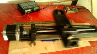 Step motor acceleration SIN curve  2