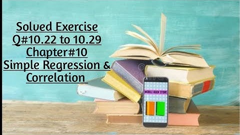 Solved Exercise Q#10.22 to 10.29 (Part#3) By Sher Muhammad Chaudhry ||Chapter#10