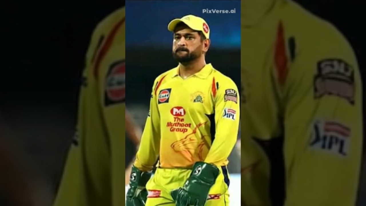 ms Dhoni dancing the ground 