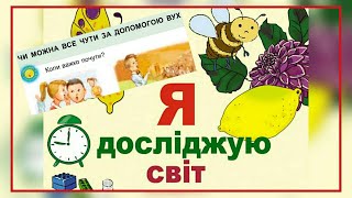 картинка: Чи можна все чути за допомогою вух | ЯДС | 1 клас | НУШ