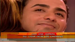 Rojo 3ra Generacion Juan Jose Herrera Recibe el 5to Lugar de Cantantes por Jurado (Rojo 2003)